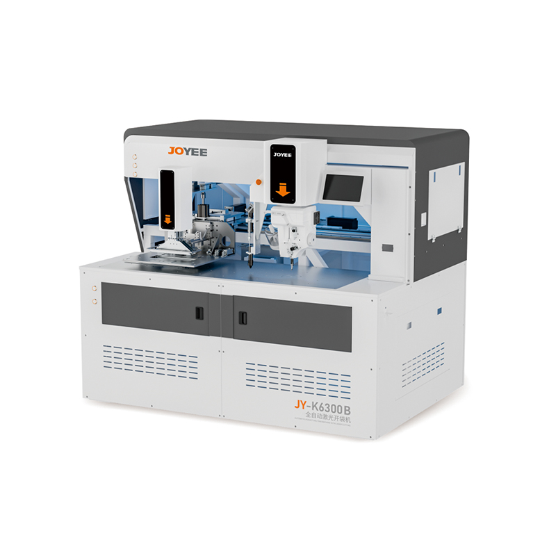 JY-K6300B  ماكينة جيوب ويلت أوتوماتيكية مع قص ليزر